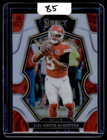 2022 JuJu Smith-Schuster Panini Select/Silver Prizm