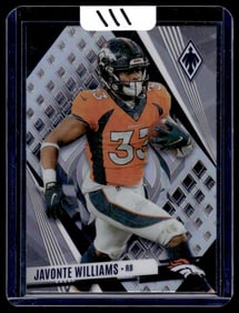 2023 Javonte Williams Panini Phoenix/Silver Prizm