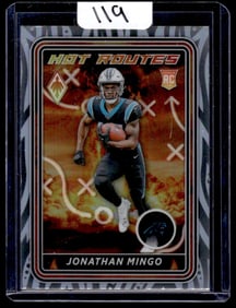 2023 Jonathan Mingo Panini Phoenix Hot Routes/Silver Prizm RC