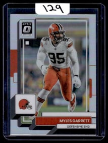 2022 Myles Garrett Panini Donruss Optic/Silver Prizm