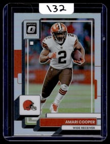 2022 Amari Cooper Panini Donruss Optic/Silver Prizm