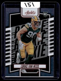2023 Lukas Van Ness Panini Absolute Red RC