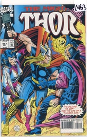 1993 Marvel Thor Issue 467