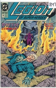 1990 DC Legion Of Superheroes Issue 10