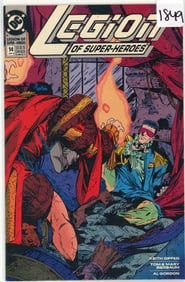 1991 DC Legion Of Superheroes Issue 14