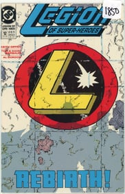 1990 DC Legion Of Superheroes Issue 12