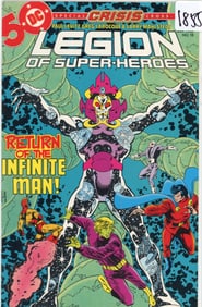 1986 DC Legion Of Superheroes Issue 18