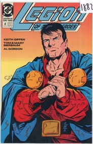 1990 DC Legion Of Superheroes Issue 4