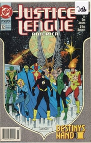 1993 DC Justic League Issue 72