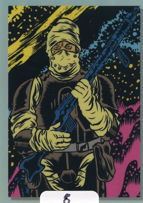 Topps Star Wars Galaxy Dengar Refractor (1 of 1)