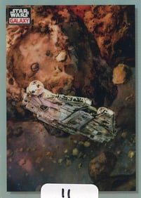Topps Star Wars Galaxy Planetesimals Refractor