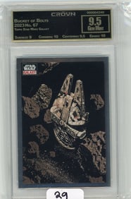 Topps Star Wars Galaxy "Bucket Of Bolts" Graded CC&G Gem Mint 9.5
