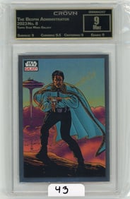 Topps Star Wars Galaxy "The Bespin Administrator" Graded CC&G Mint 9