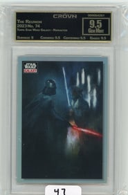 Topps Star Wars Galaxy "The Reunion" Refractor Graded CC&G Gem Mint 9.5