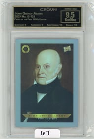 John Quincy Adams - 2024 Pieces of the Past 1800s Edition Graded CC&G Gem Mint 9.5
