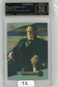 William Howard Taft - 2023 Pieces of the Past Presidential Edition Graded CC&G Gem Mint 9.5