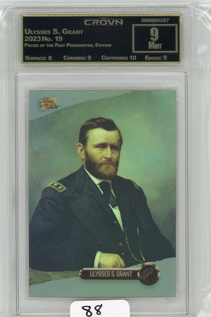 Ulysses S. Grant - 2023 Pieces of the Past Presidential Edition Graded CC&G Mint 9: Ulysses S. Grant - 2023 Pieces of the Past Presidential Edition Graded CC&G Mint 9