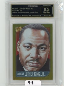 Martin Luther King Jr. - 2021 Pieces of the Past Historical Edition - Gold Graded CC&G Gem Mint 9.5