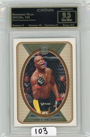 Anderson Silva - 2022 Panini Chronicles Legacy Graded CC&G Gem Mint 9.5