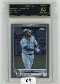 Vladimir Guerrero Jr. - 2022 Topps Chrome Graded CC&G Gem Mint 9.5
