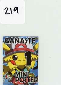 "Ganaste" Mini Pokemon Poster (Pikachu)