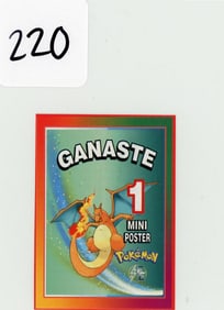 "Ganaste" Mini Pokemon Poster (Charizard)