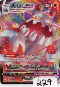 Heatran Vmax - 2022 Pokemon Astral Radiance - Full Art