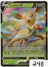 Leafeon V - 2022 Pokemon SWSH Black Star Promo