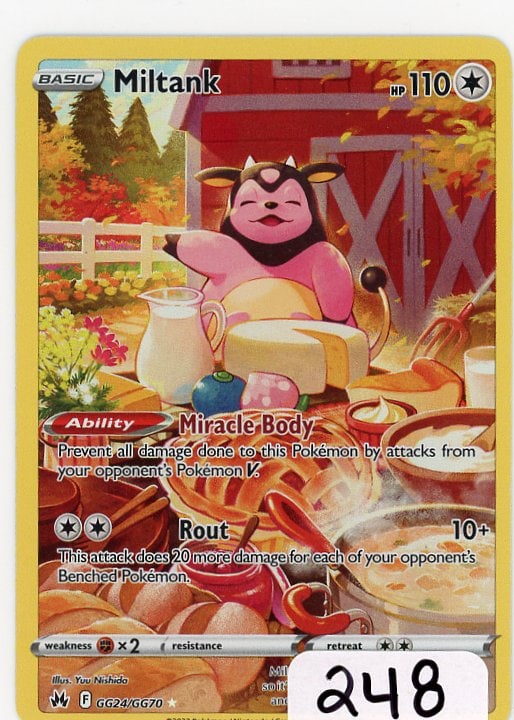 Miltank - 2023 Pokemon Crown Zenith: Miltank - 2023 Pokemon Crown Zenith