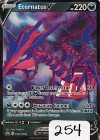 Eternatus V - 2020 Pokemon SWSH Black Star Promo