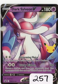Dark Sylveon V - 2021 Pokemon SWSH Black Star Promo