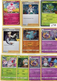 Lot of 10 Holo Pokemon Cards