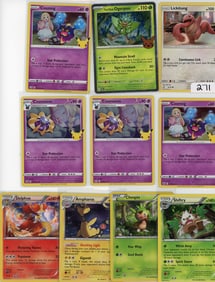 Lot of 10 Holo Pokemon Cards