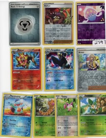 Lot of 10 Reverse Holo Pokemon Cards