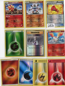 Lot of 10 Reverse Holo Pokemon Cards