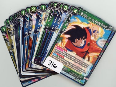 Lot of 30 Dragon Ball Super Cards