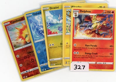 Lot of 5 Pokemon Trading Cards