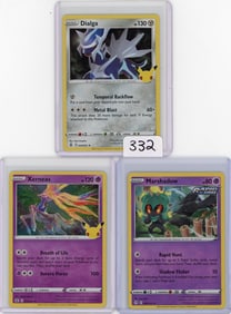 Lot of 3 Holo Pokemon Trading Cards