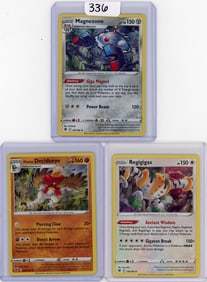 Lot of 3 Holo Pokemon Trading Cards
