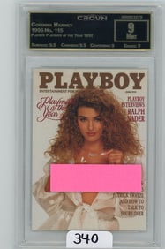 Corinna Harney - 1996 Playboy Playmate of the Year 1992 CC&G Graded Mint 9