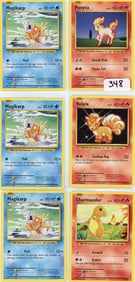 Lot of 6 Pokemon Trading Cards