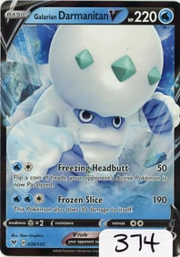 Galarian Darmanitan V - 2020 Pokemon Vivid Voltage