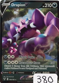 Drapion V - 2020 Pokemon Vivid Voltage