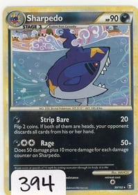 Sharpedo - 2010 Pokemon Triumphant - Reverse Holo