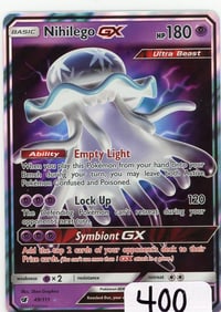 Nihilego GX - 2017 Pokemon Crimson Invasion