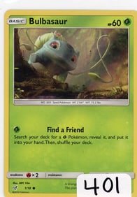Bulbasaur - 2019 Pokemon Detective Pikachu - Holo