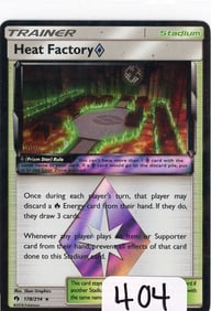 Heat Factory - 2018 Pokemon Lost Thunder - Prism Star Holo