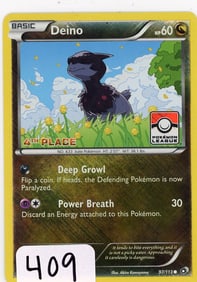 Deino - 2013 Pokemon Legendary Treasures: Pokemon League - Reverse Holo