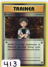 Brock's Grit - 2016 Pokemon Evolutions - Reverse Holo
