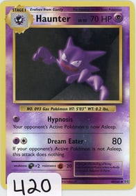 Haunter - 2016 Pokemon Evolutions - Reverse Holo